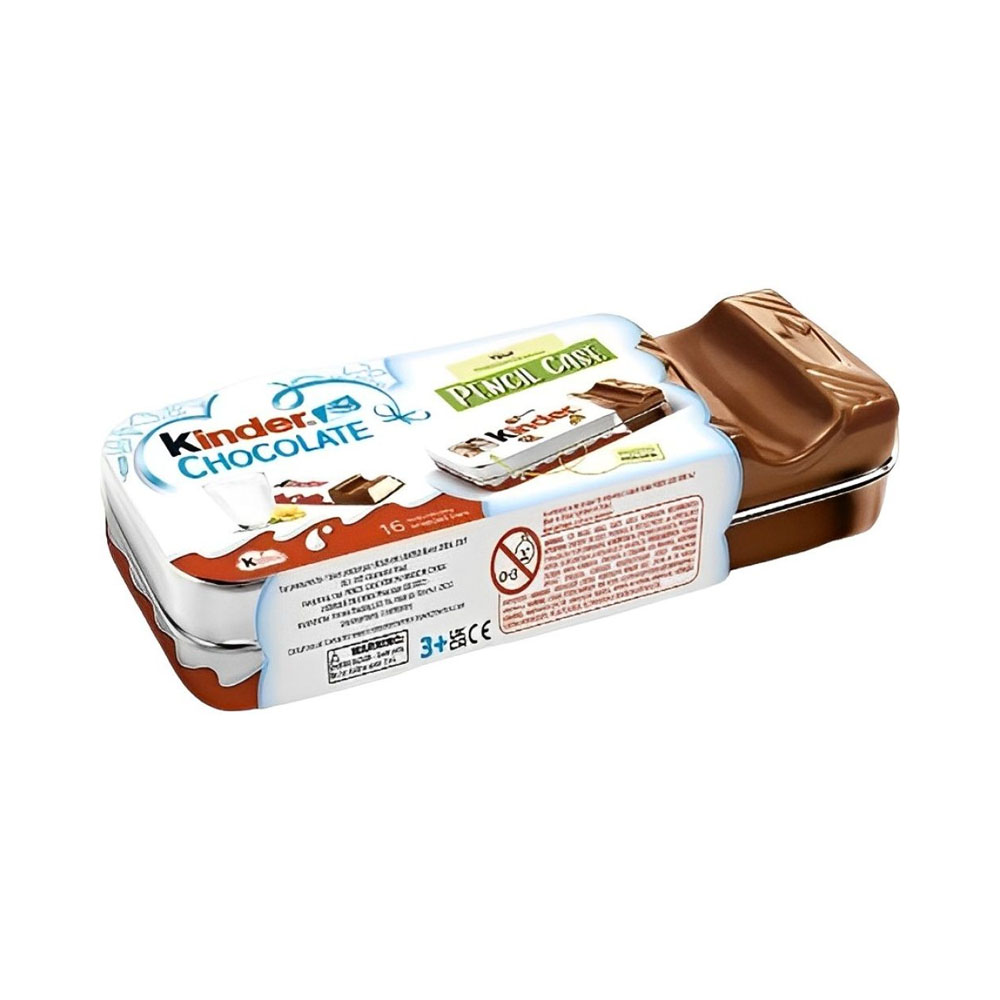 Chocolate Kinder Pencil Case 2 X 8 200G