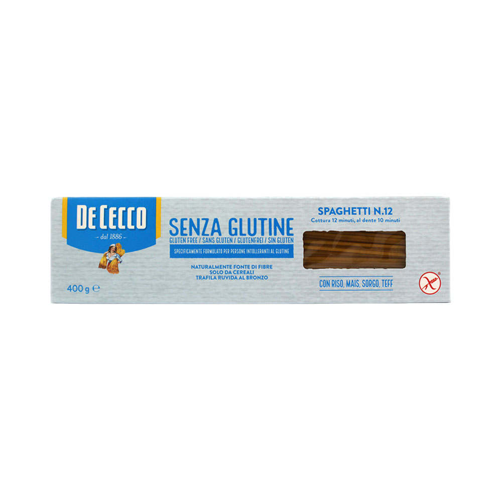 Macarrão de Cecco Senza Glutine Spaguetti N°12 400GR