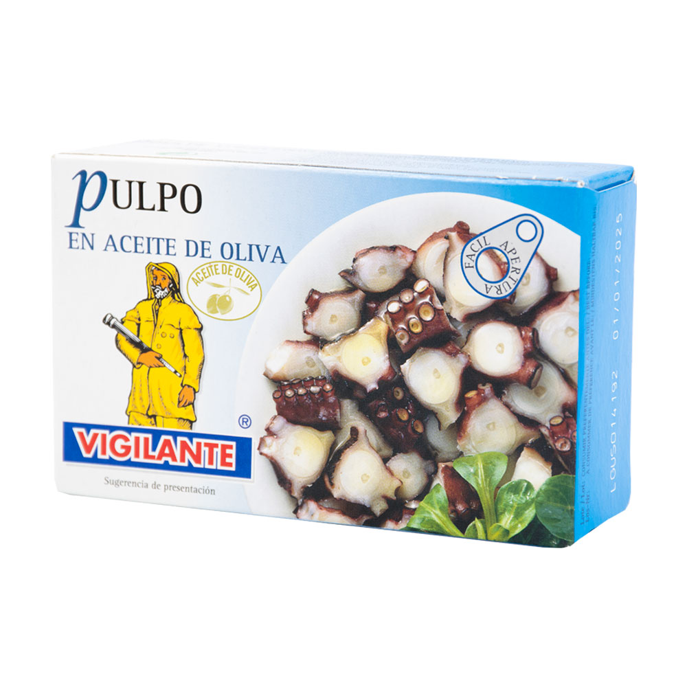 Vigilante Pulpo En Aceite de Oliva 115g