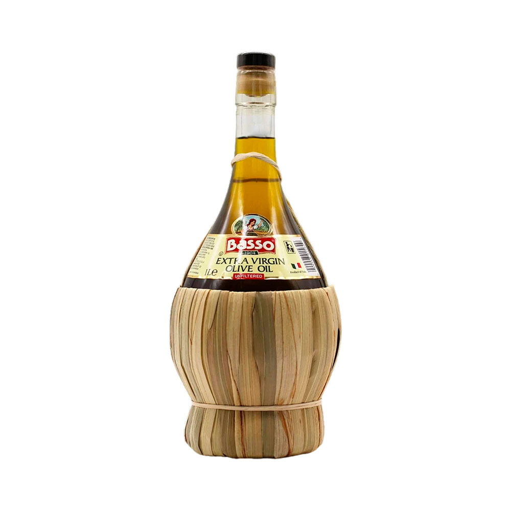 Óleo Basso Extra Virgen Unfiltered Flask 1L
