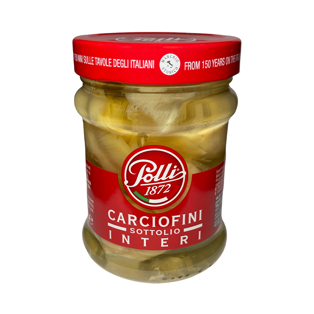 Polli Antipasti Carciofini Interi 285ml