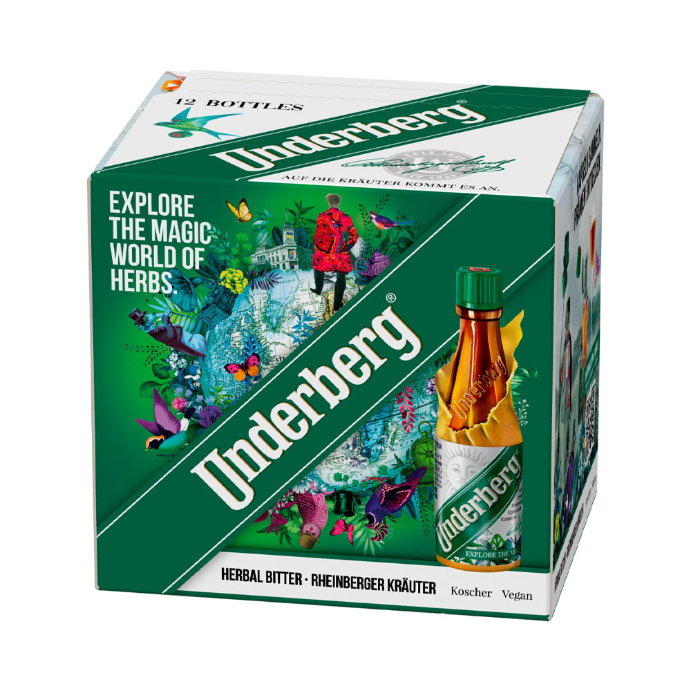 Licor Underberg Pacote de 12 Unidades 20ML