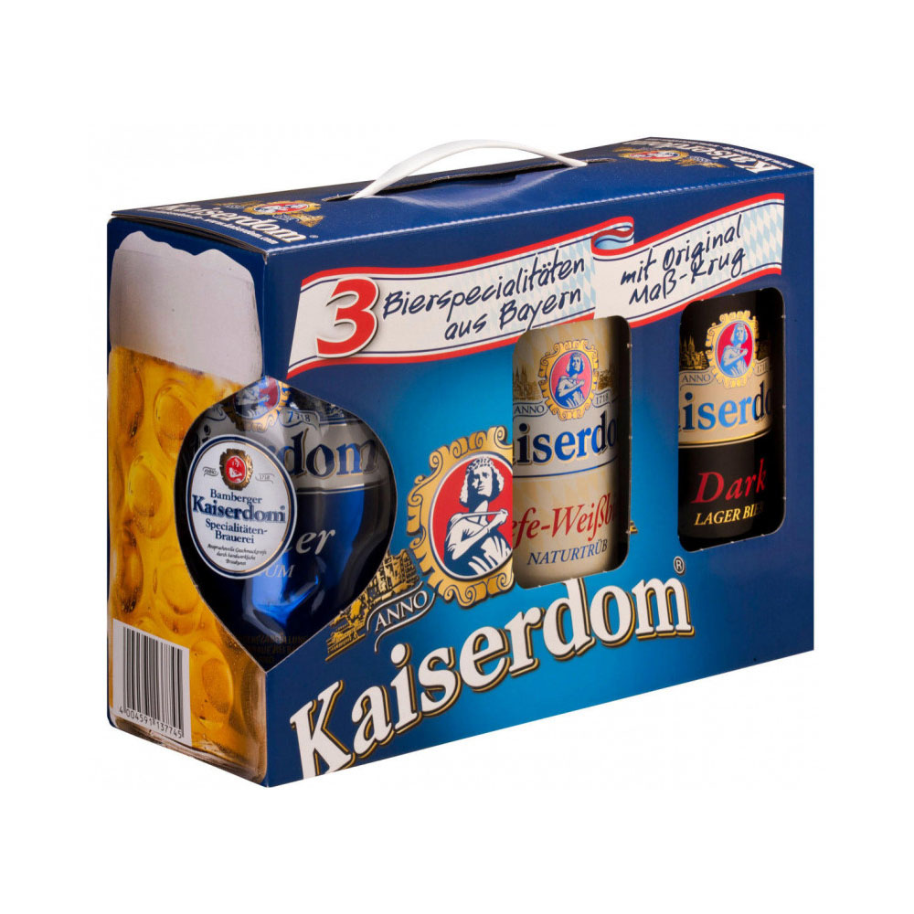 Pacote de Cerveja Kaiserdom 1L 4 Peças