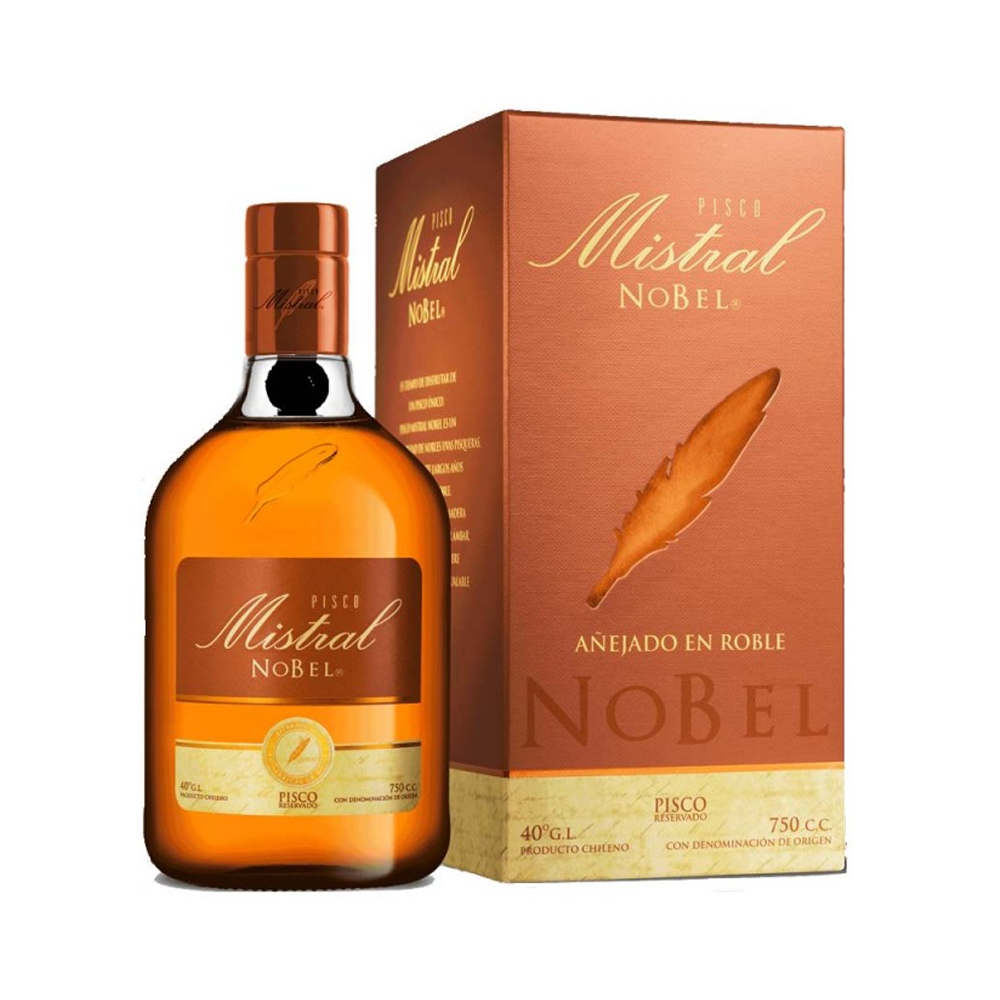 Pisco Mistral Nobel 40º 750ml