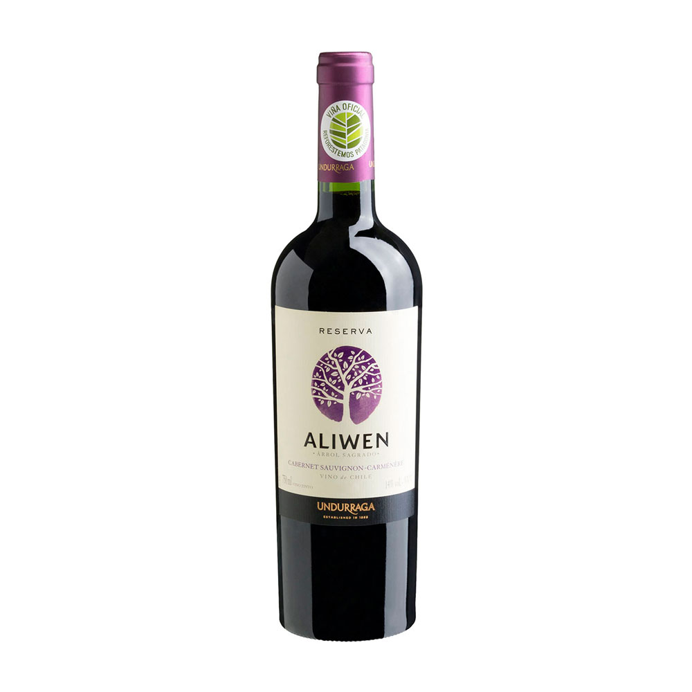 Vino Undurraga Reserva Aliwen Cabernet - Carmenere 750ml