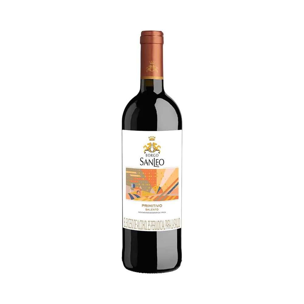Vinho Tinto Borgo San Leo Primitivo Salento 750ML