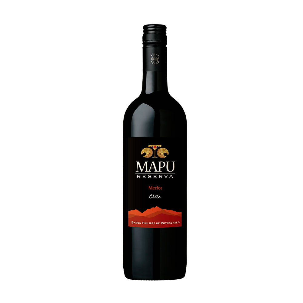 Vino Mapu Reserva Merlot 750ml