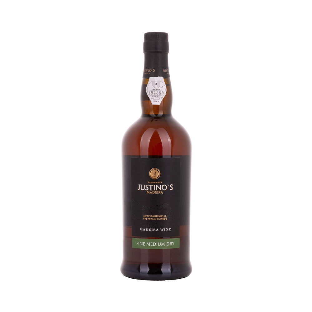 Vinho Justino's Madeira Fine Medium Dry 750 ML