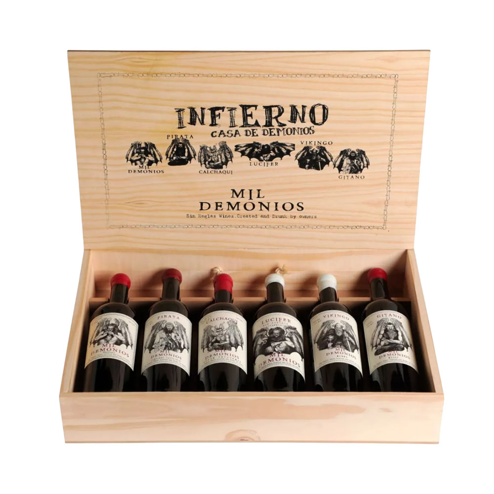 Vinho Mil Demonios Coleção Inferno 6X750ML