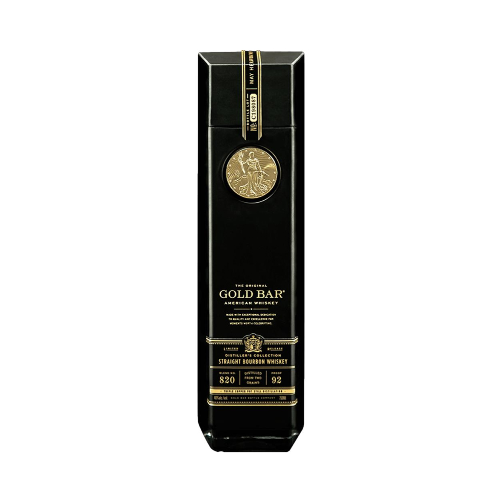 Whisky Gold Bar Bourbon Black 750ML