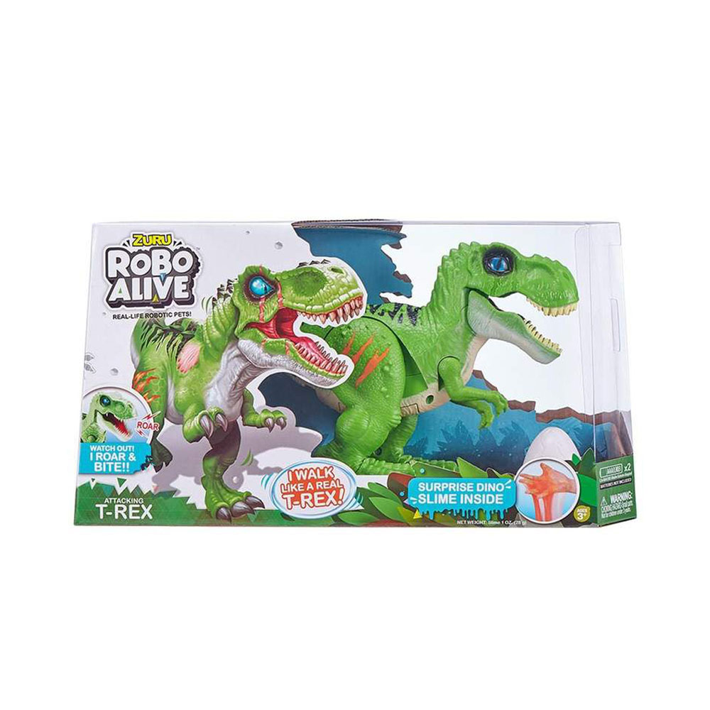 Brinquedo Zuru 7127 Robo Alive Attacking T-rex