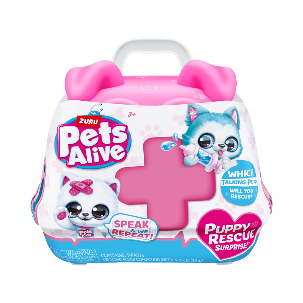 Peluche Sorpresa Pets Alive Puppy Rescue Zuru 9540