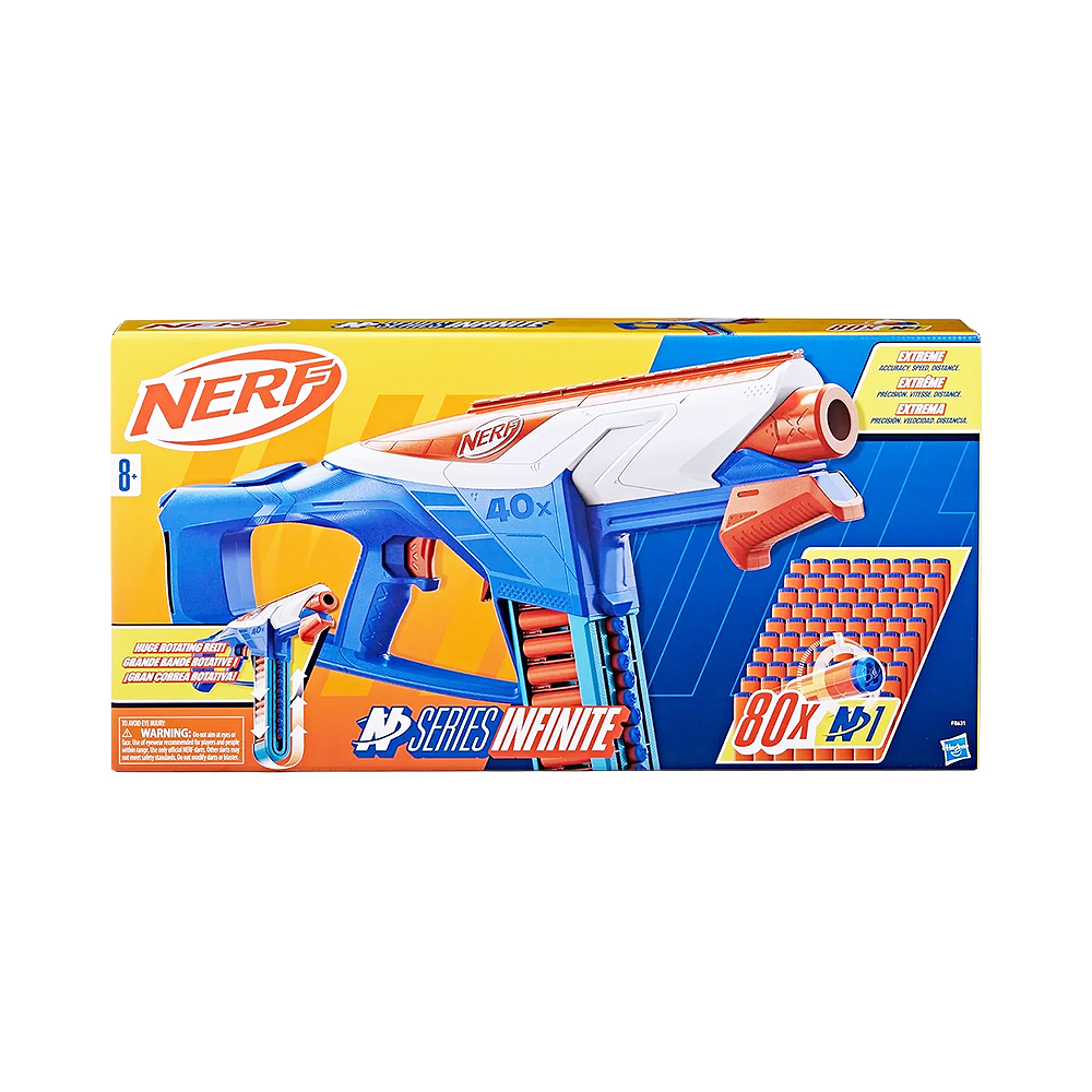 Lançador de Dardos Hasbro Nerf N Series Infinite F8632