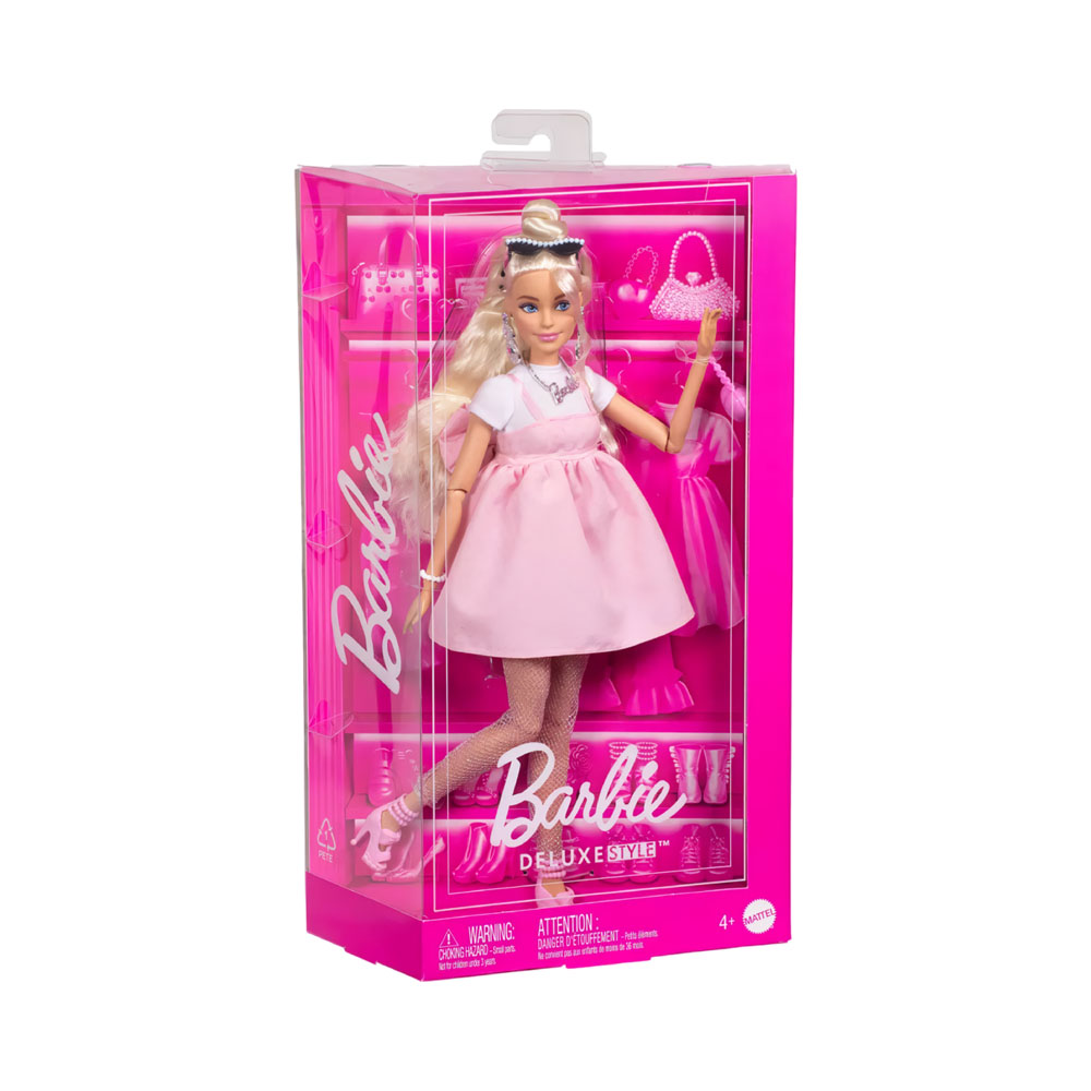 Muñeca Barbie Deluxe Style Pink Mattel HYV67
