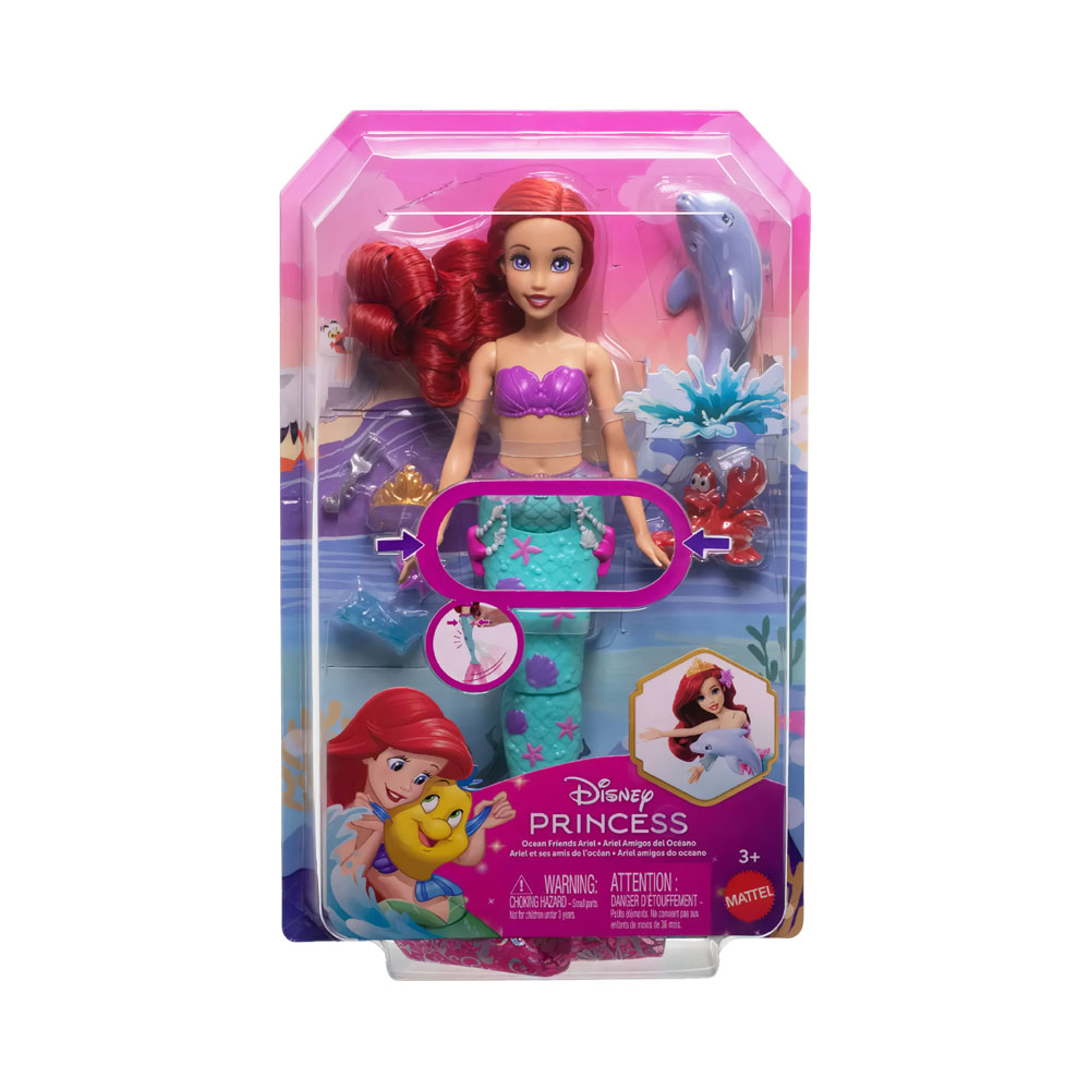 Muñeca Disney Princess Ariel Mattel JFC39