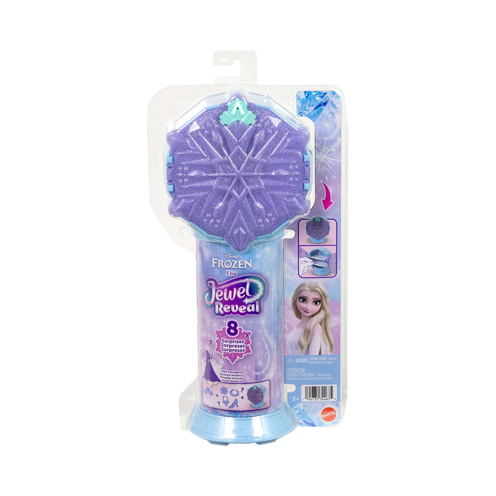 Boneca Mattel Disney Frozen Elsa Jewel Reveal JJY36