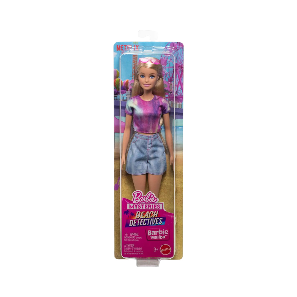 Boneca Mattel Barbie Mysteries Beach Detectives JFV63