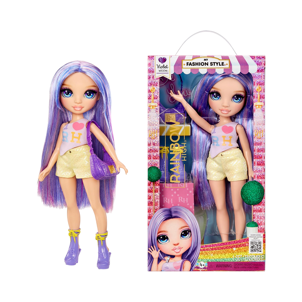 Boneca Rainbow High MY Fashion Style Violet Mga Entertainmen 547563EUC
