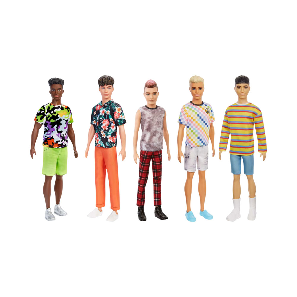 Boneco Ken Mattel Barbie Fashionista DWK44 Sortido