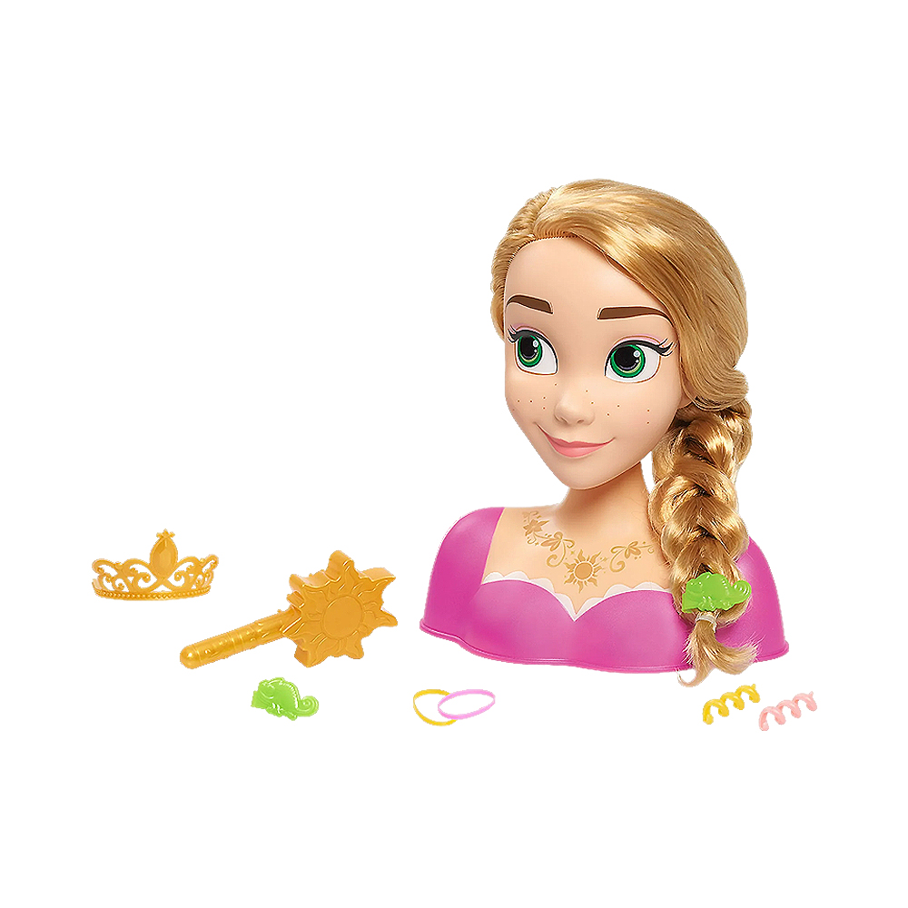 Kit de Juego Disney Ultimate Princess Celebration Rapunzel Styling Head 87159 10 Piezas