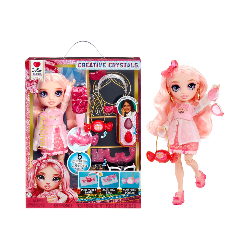 Boneca Rainbow High Bella Parker Creative Crystals Mga Entertaimen 121367