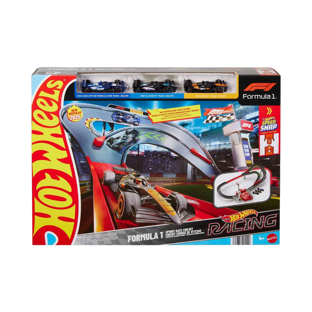 Pista de Juego Mattel Hot Wheels Formula 1 Sprint Race Circuit JDY15