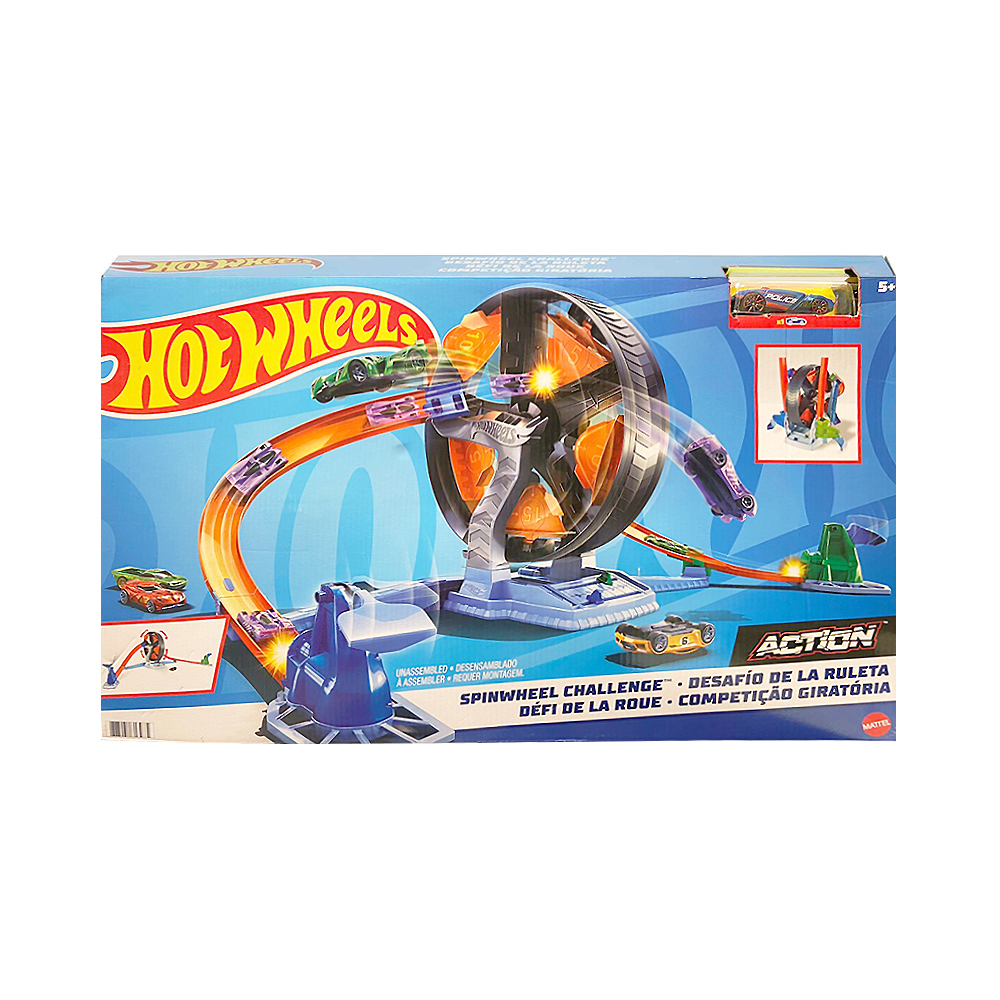 Pista de Jogo Mattel Hot Wheels Action Spinwheel Challenge GJM77