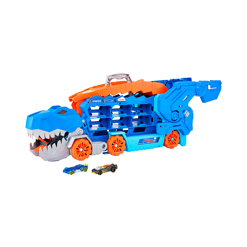 Camión de Juguete Mattel Hot Wheels City Ultimate T-rex Transporter HNG50