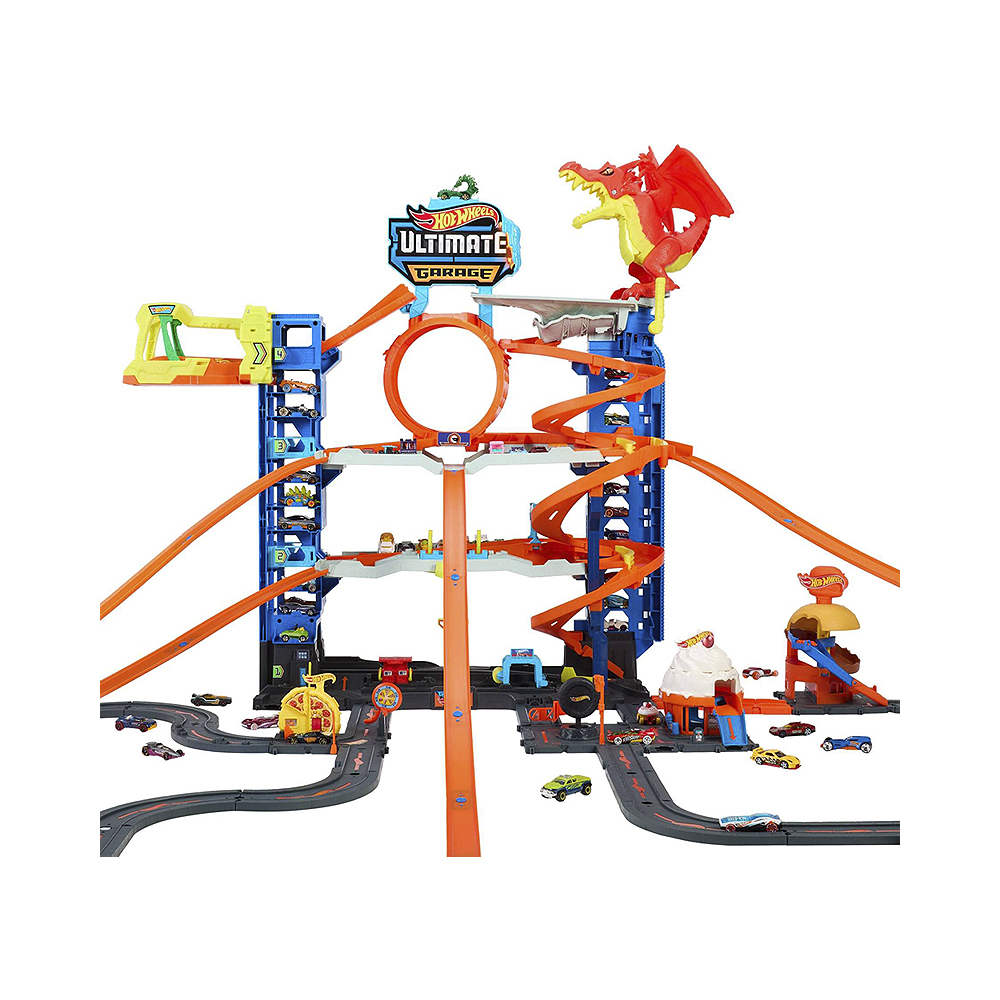 Kit de Jogo Mattel Hot Wheels City HW Ultimate Garage HKX48