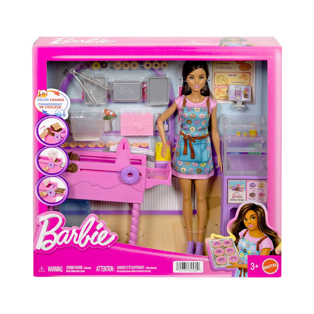 Boneca Mattel Barbie Donut Shop JKB50