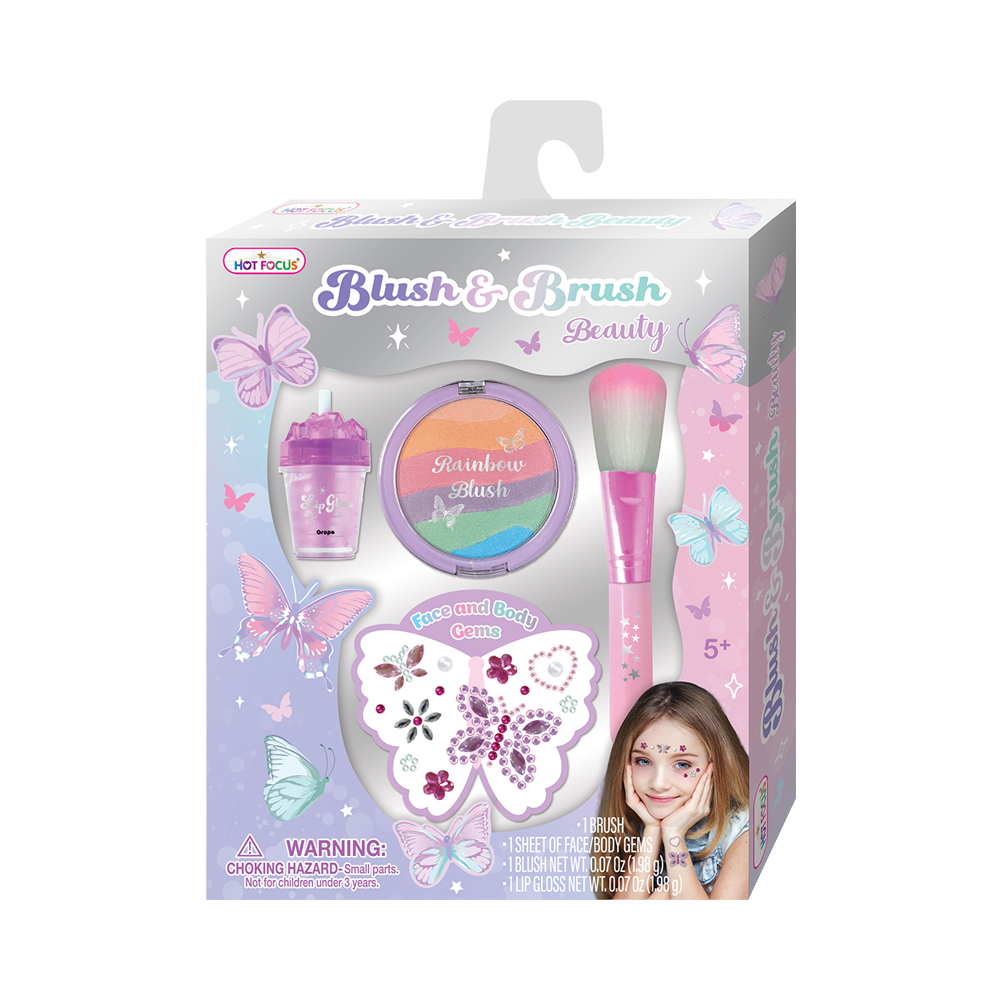 Kit de Beleza Blush Y Brush Beauty Hot Focus 045TB