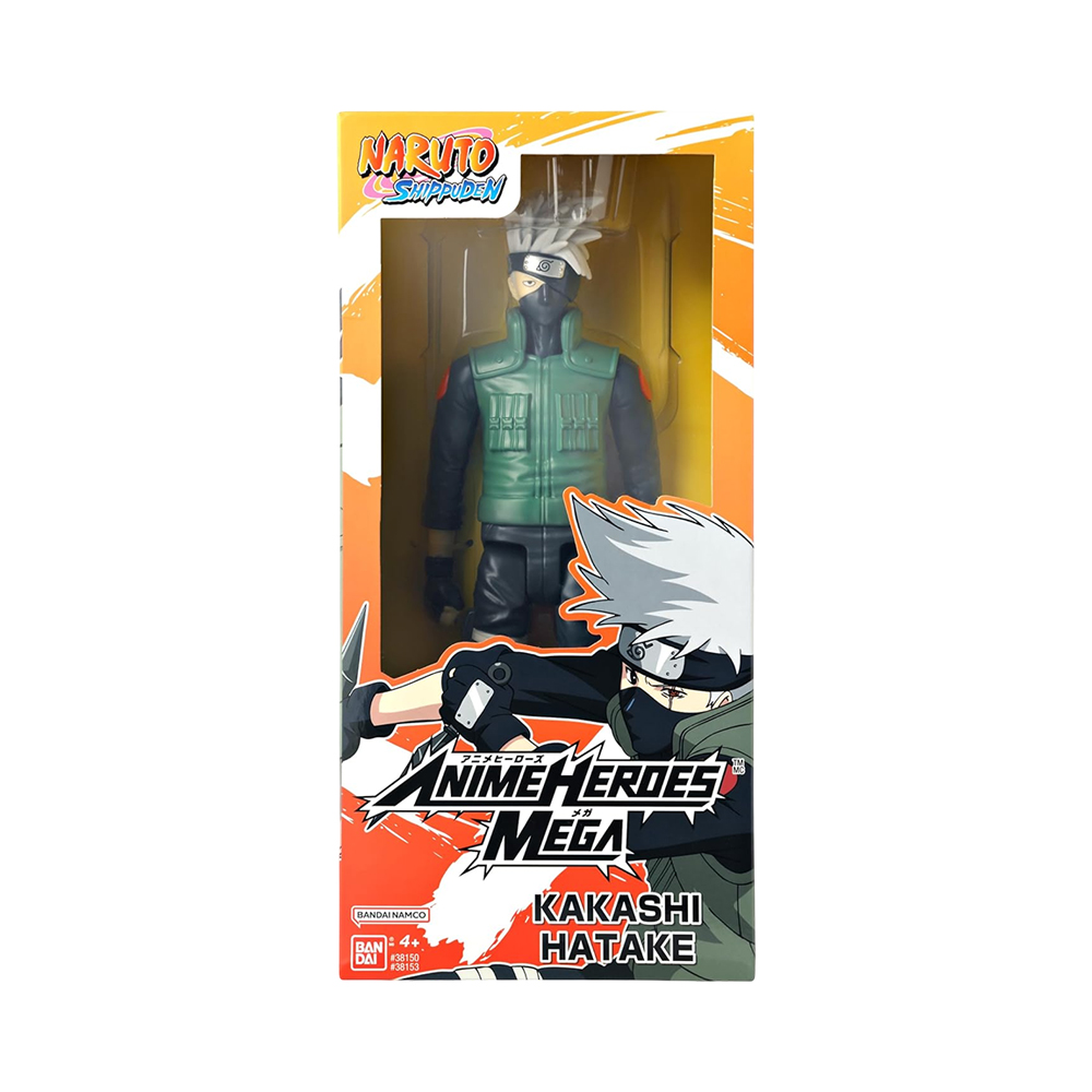 Figura Bandai Naruto Shippuden Anime Heroes Mega Kakashi Hatake 38153