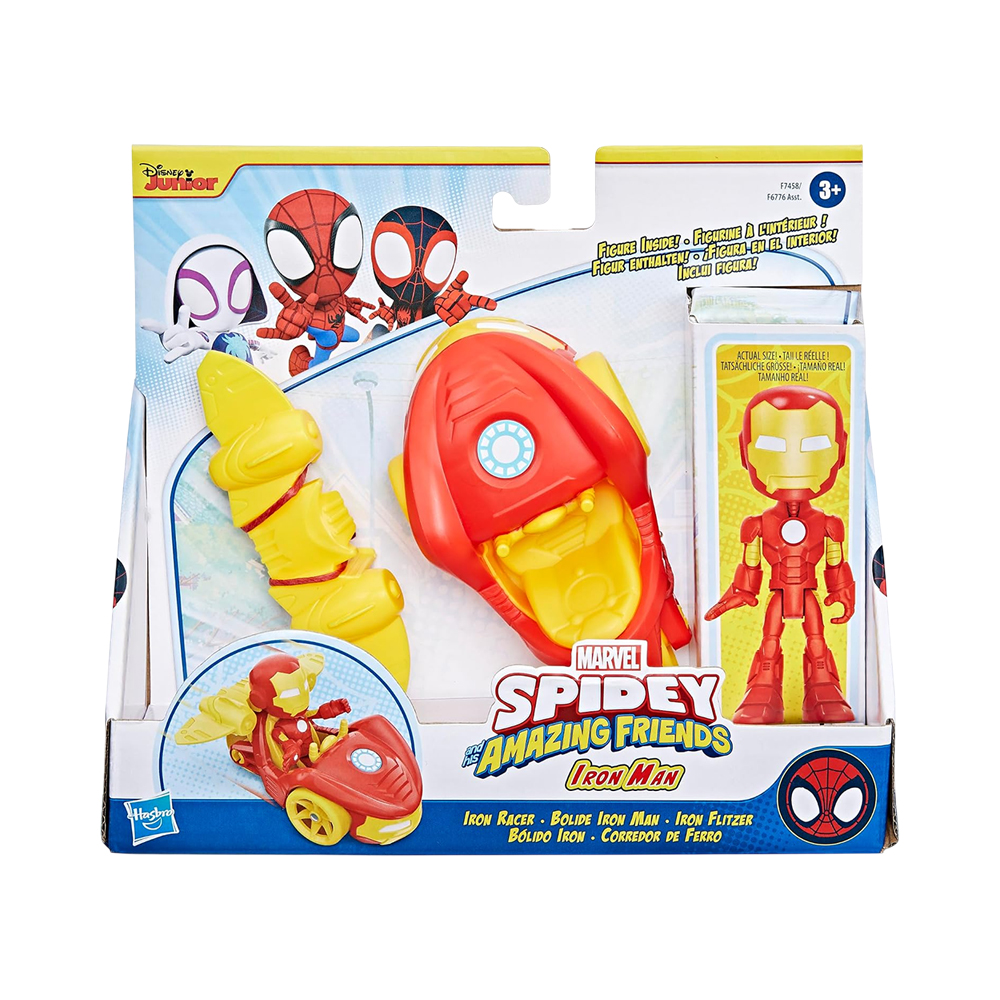 Figura Hasbro Marvel Spidey And His Amazing Friends Iron Man F6776