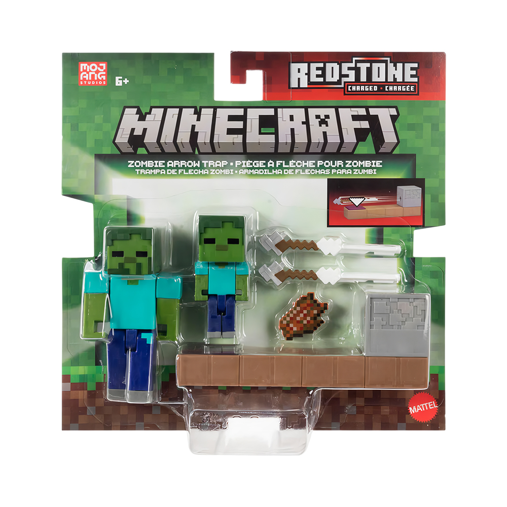 Set de Jogo Mattel Minecraft Redstone Charged JKK00