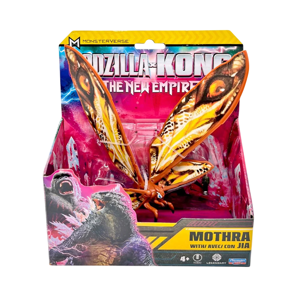 Figura Playmates Toys Godzilla X Kong Mothra The New Empire 35204