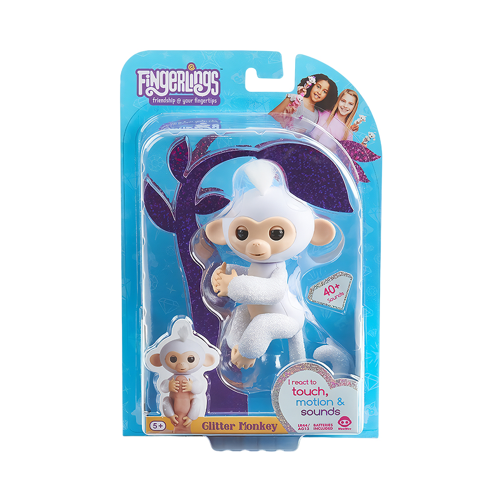 Figura Interativa Fingerlings Glitter Monkey Sugar 3763