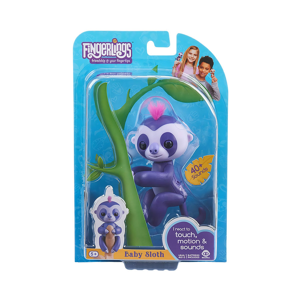 Figura Interativa Fingerlings Baby Sloth Marge 3752