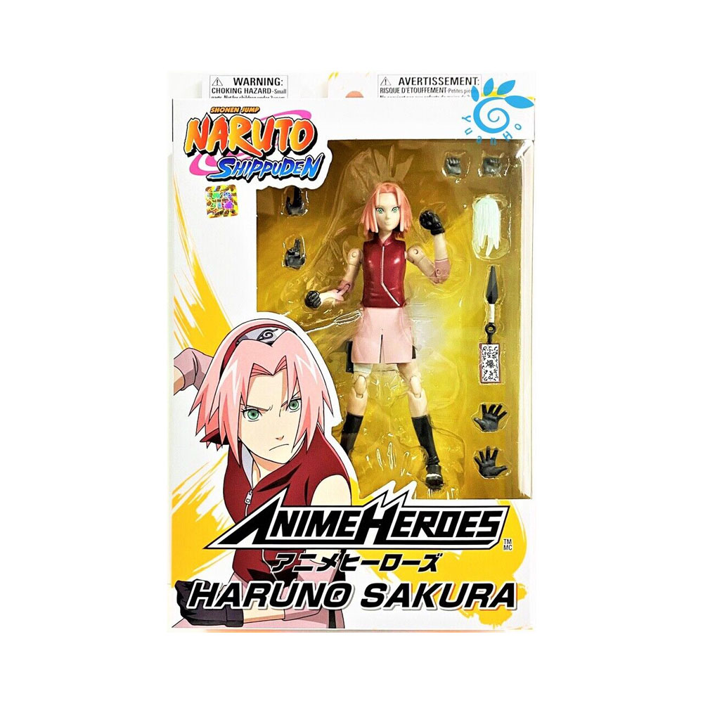 Brinquedo Naruto Shippuden Figura de Ação Haruno Sakura 15 CM