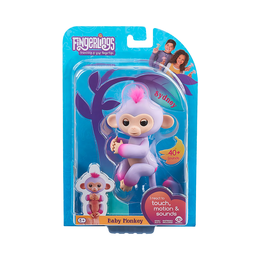 Figura Interativa Fingerlings Baby Monkey Sydney 3721