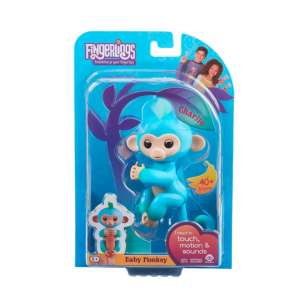Figura Interativa Fingerlings Baby Monkey Charlie 3723
