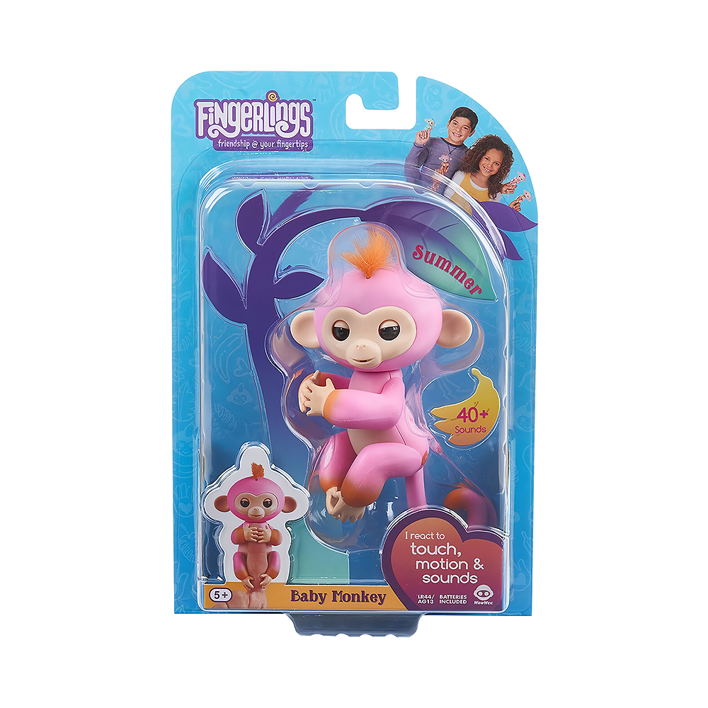 Figura Interativa Fingerlings Baby Monkey Summer 3725