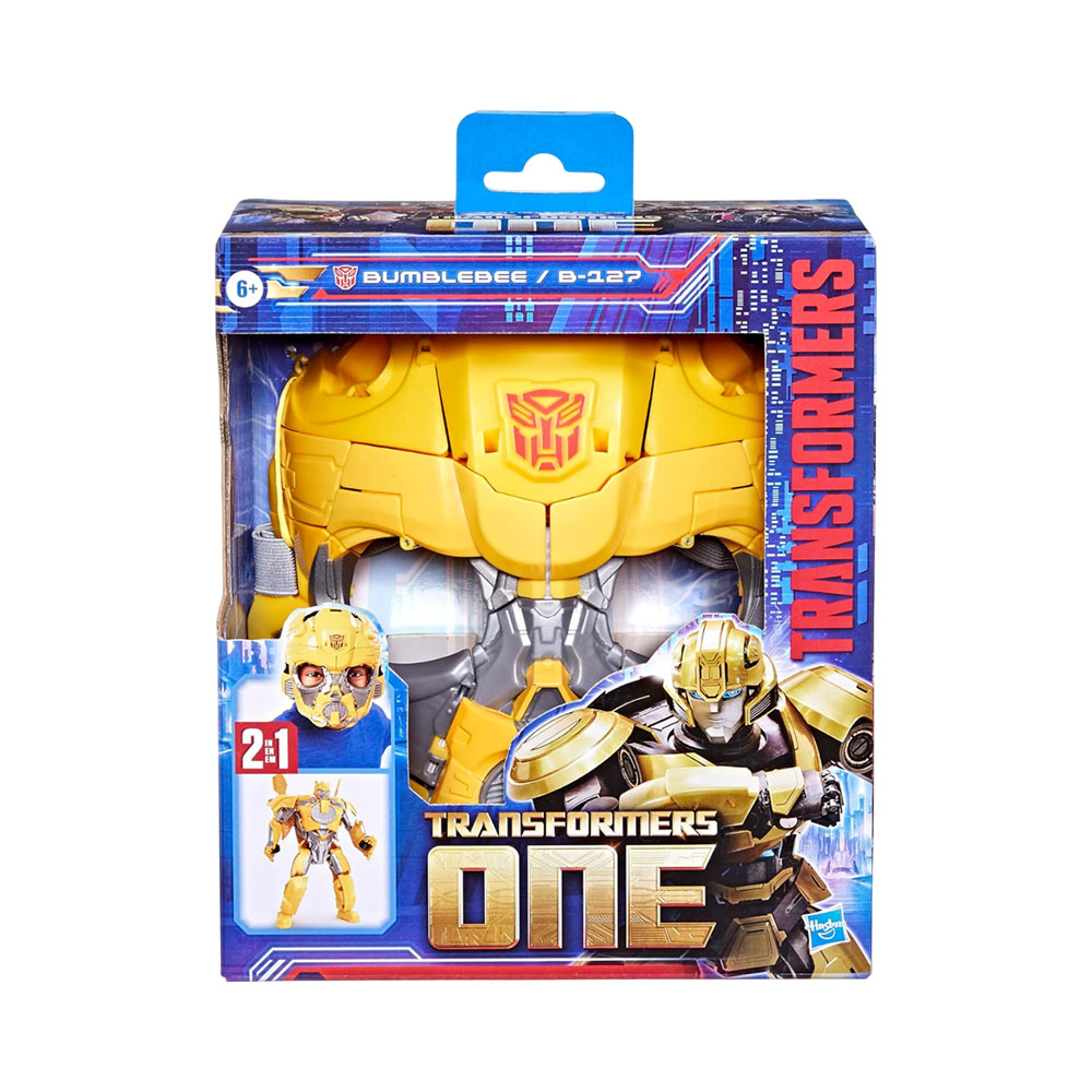 Máscara Hasbro Transformers One Bumblebee B-127 2 em 1 F9181