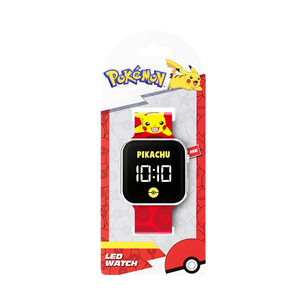 Relógio Digital LED Pokémon POK4402BOI/POK4320BOI/POK4405BOI Sortido 1 Peça