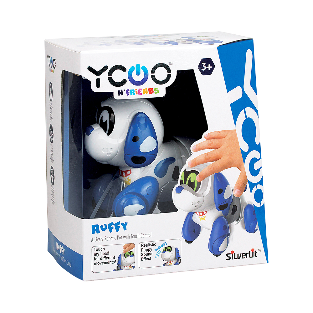 Cachorro Robótico Interativo Silverlit Ycoo N'friends Ruffy 88567