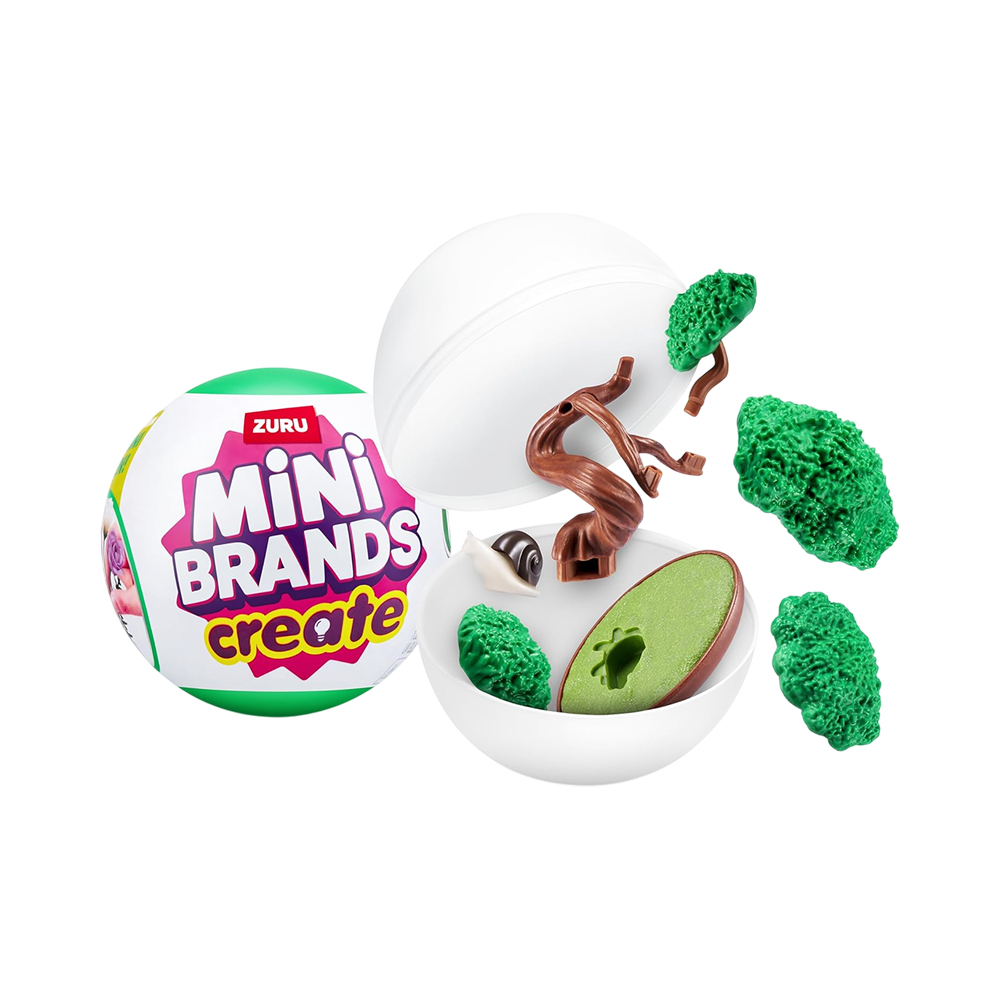 Kit de Jogo Zuru Mini Brands Create Garden Series 1 77559