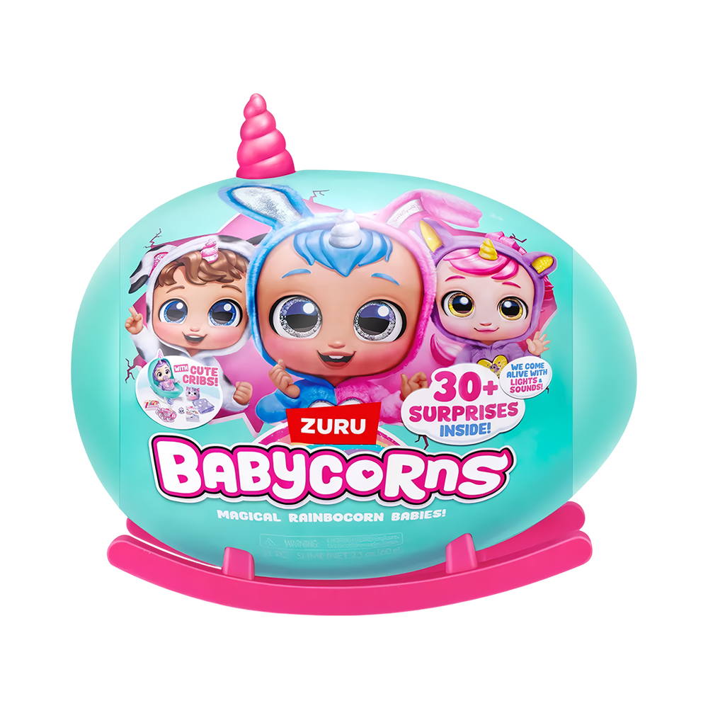 Kit de Jogo Zuru Babycorns Magical Rainbocorn Babies 92108