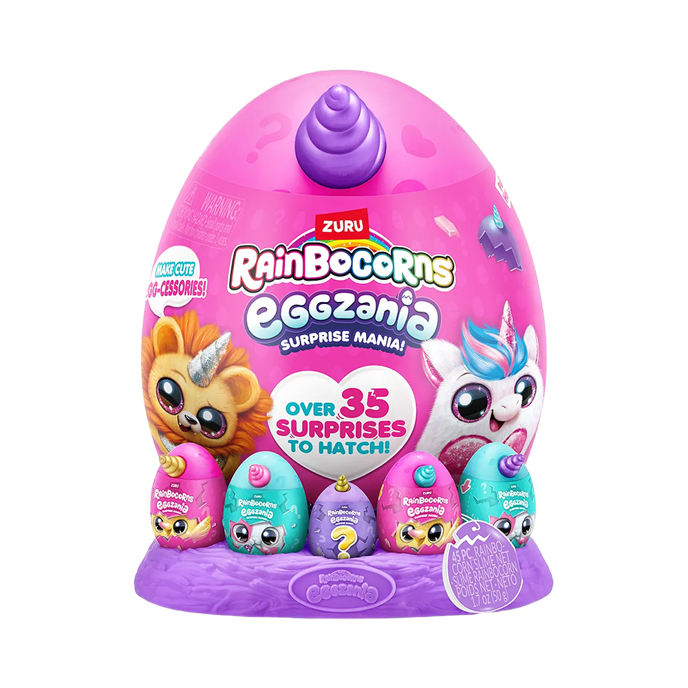 Kit de Jogo Zuru Rainbocorns Eggzania Mania Surprise Series 1 9258