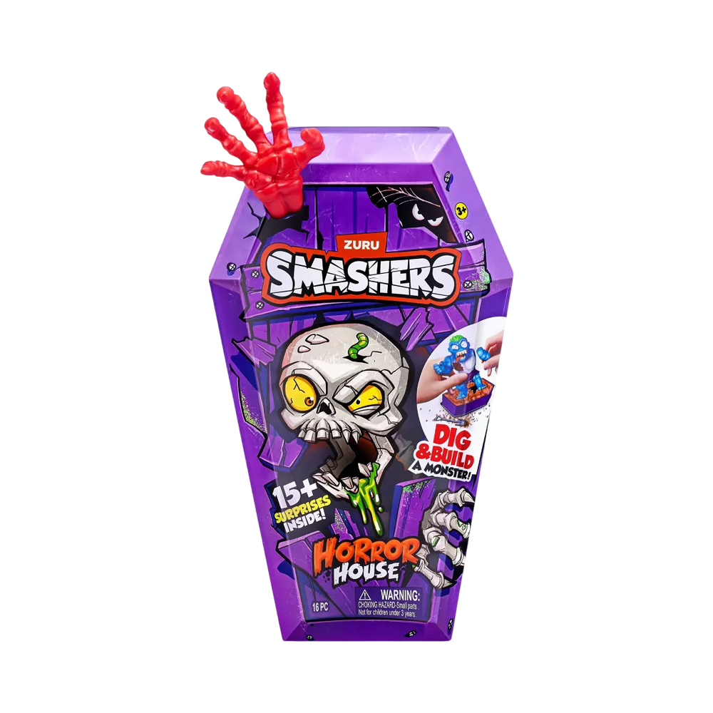 Kit de Jogo Zuru Smashers Mega Horror House 74125