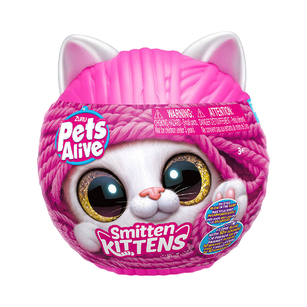 Kit de Jogo Zuru Pets Alive Smitten Kittens Surprises 9541