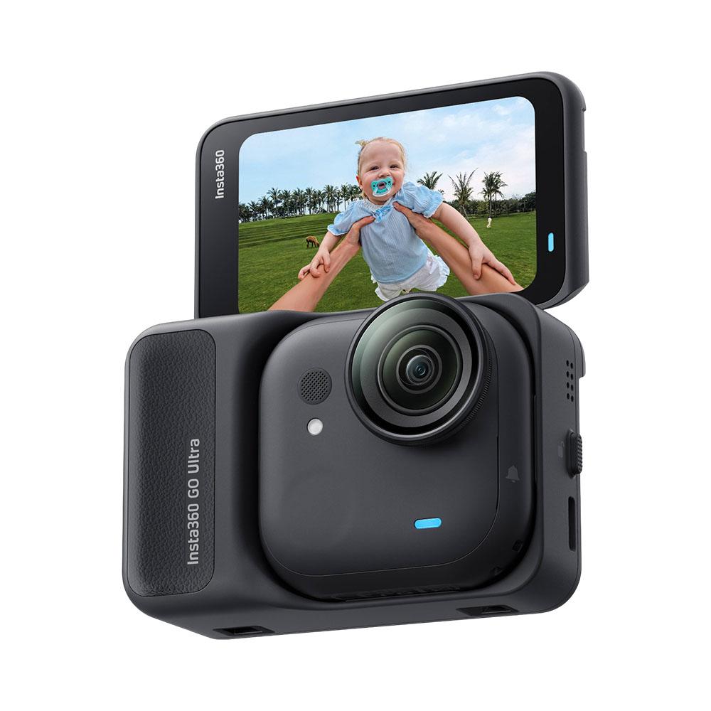 Câmera de Ação INSTA360 GO Ultra 4K Midnight Black